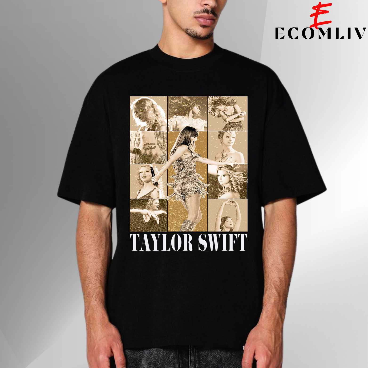 Retro Taylor Swift Concert Tee, Classic Music Graphic T-Shirt, Unisex Merch Shirt